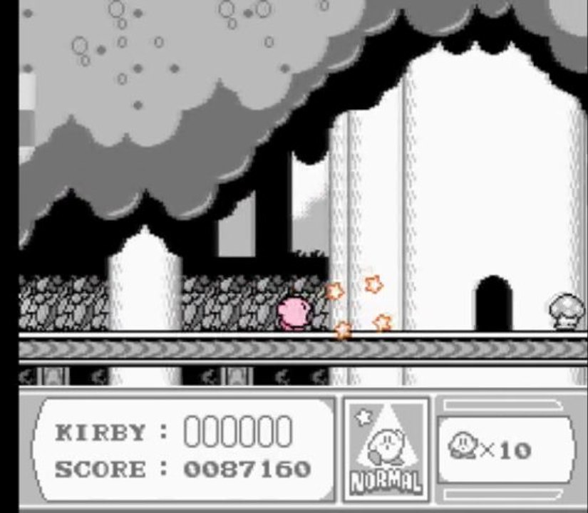 Kirby's adventure [NES] - 7 ) Ravin rougeoyant