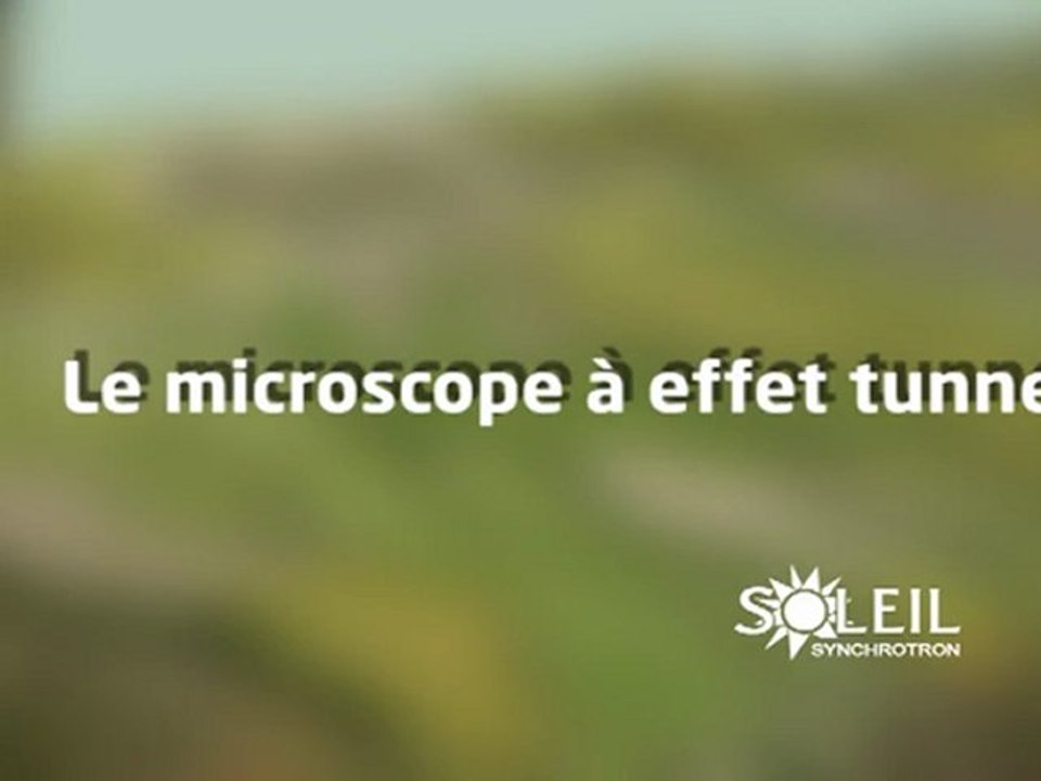 Le microscope à effet tunnel