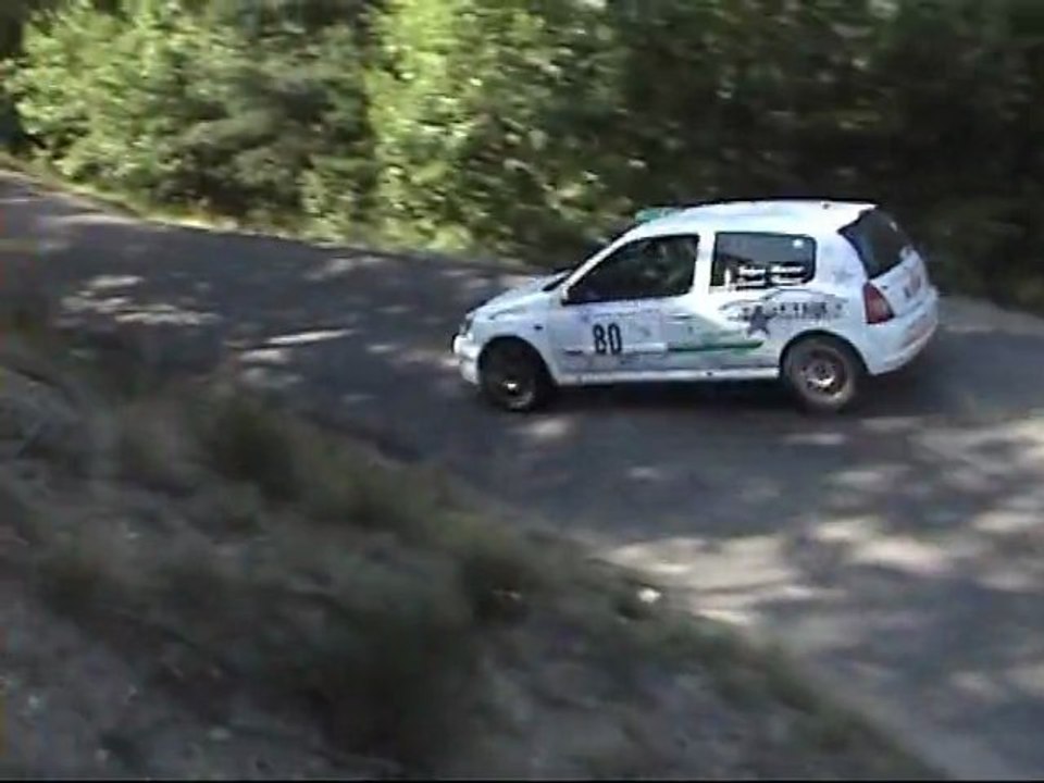 sortie de la cilo ragnotti n° 80 rallye du GAP racing  2011