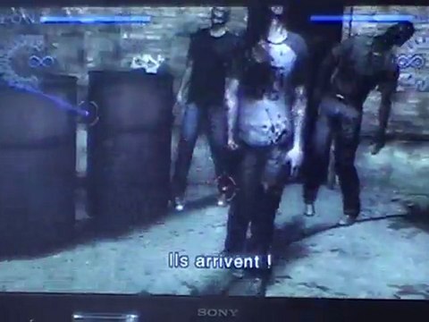 W.T resident evil darkisde chronicles part 2: zombies et zombies