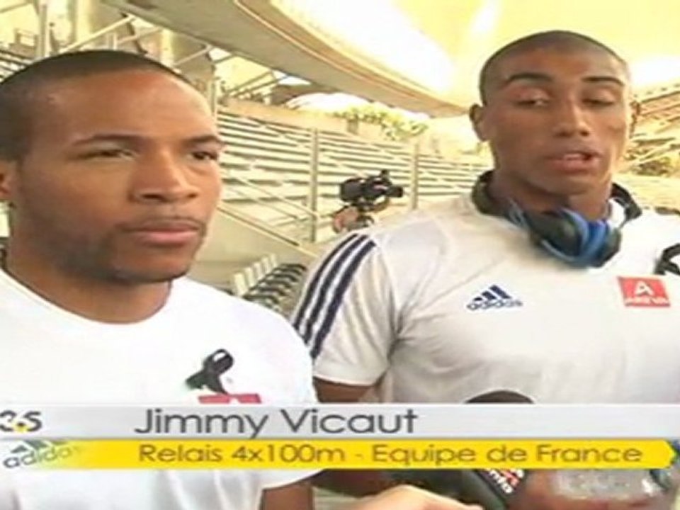 Sport365: Athletisme - Relais 4x100m "Il n'y a pas que Lemaitre"