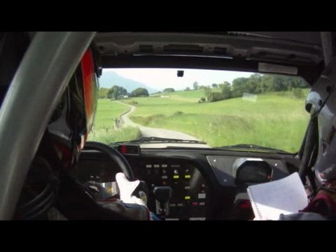 Caméra embarquée Jean Marie Cuoq Rallye de Chartreuse 2011 Voissant