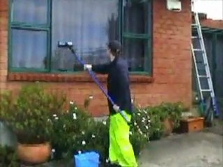 Gutter Brush and Ecosafe House wash