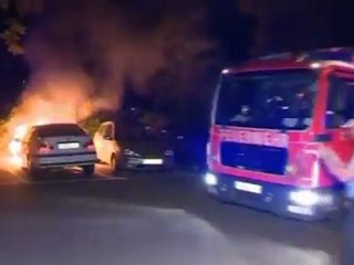 Arsonists burn cars in Berlin