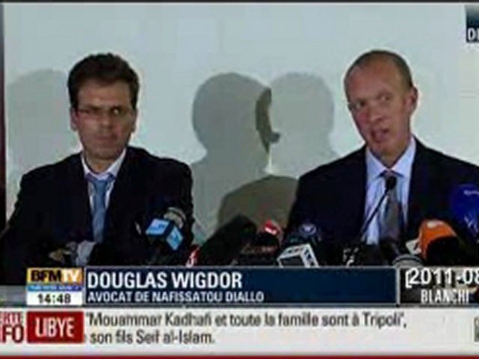 DSK - Conf de presse de 2 avocats de Nafissatou Diallo - 23-08-2011