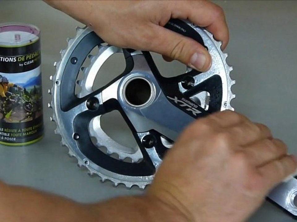 Clear Protect : Protection invisible de pédalier de vélo