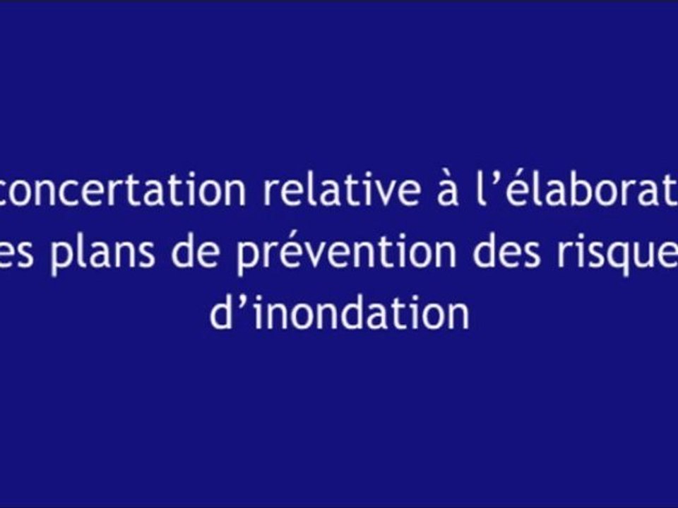 concertation relative au PPRi : témoignages de M. VINET, Université Montpellier 3 et de  M. LANGUMIER, DREAL Rhône-Alpes