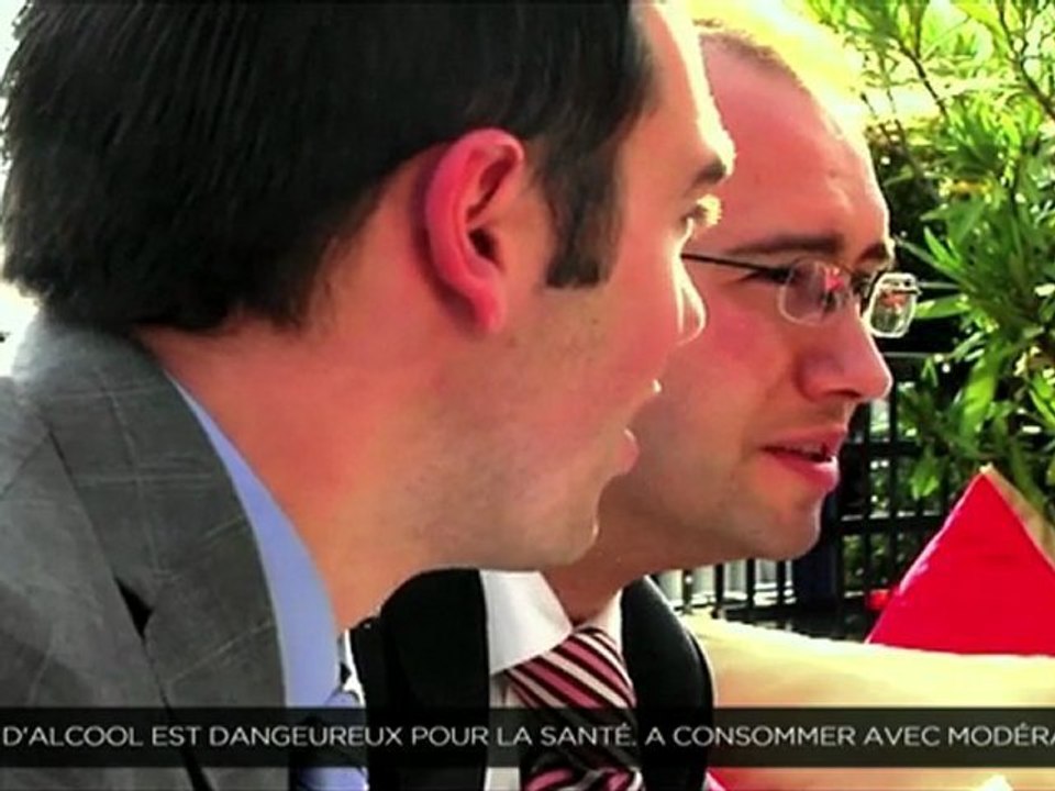 Les deux Meilleurs Ouvriers de France Barman 2011 sur la Terrazza Martini