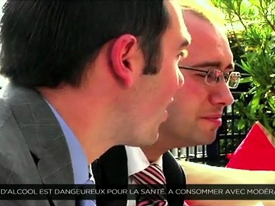 Les deux Meilleurs Ouvriers de France Barman 2011 sur la Terrazza Martini