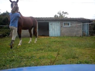 Début du reculer a pied Gamin .