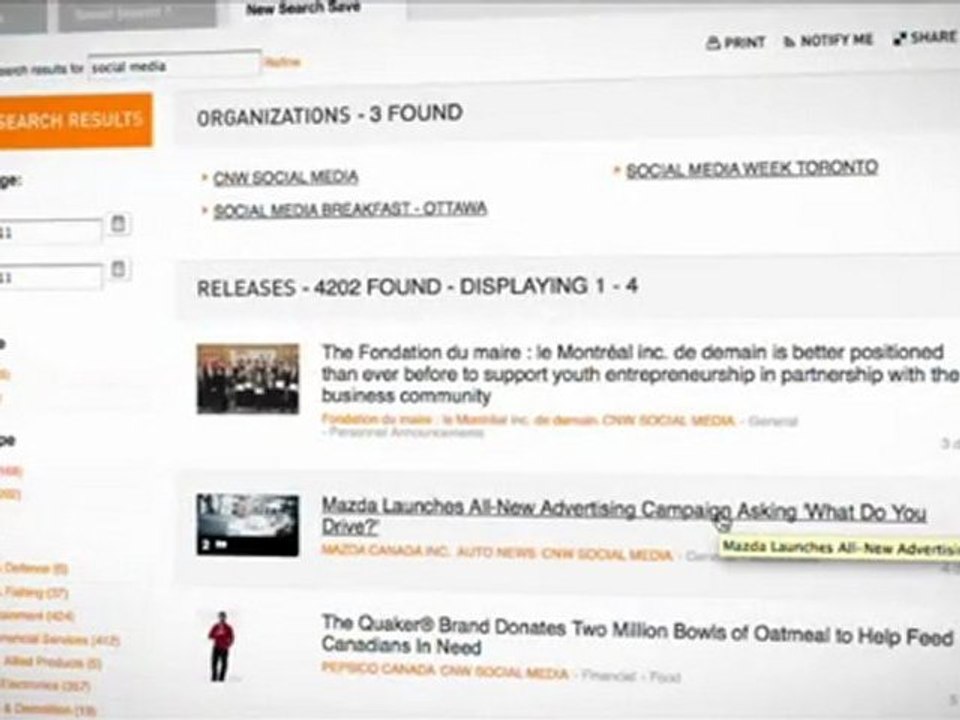 CNW lance un site Web remanié
