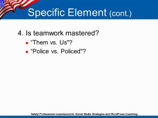Safety Culture  What Sets the Culture, Part 2 of 7