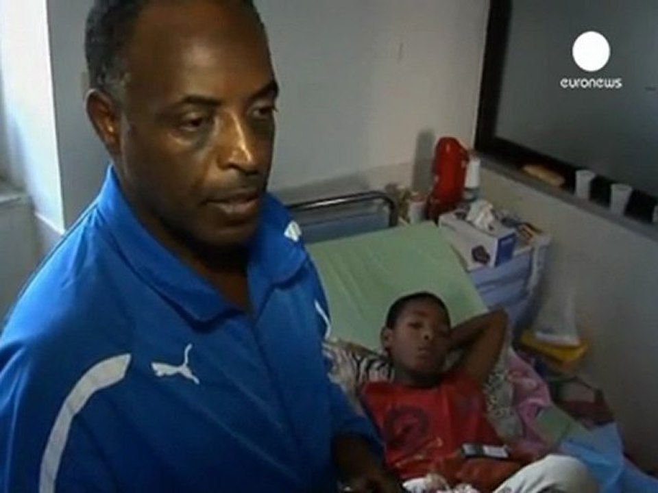 Los médicos de Trípoli, desbordados por la cantidad de...