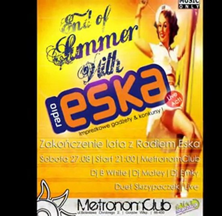 Pożegnanie lata z Radiem Eska & Metronom Club !