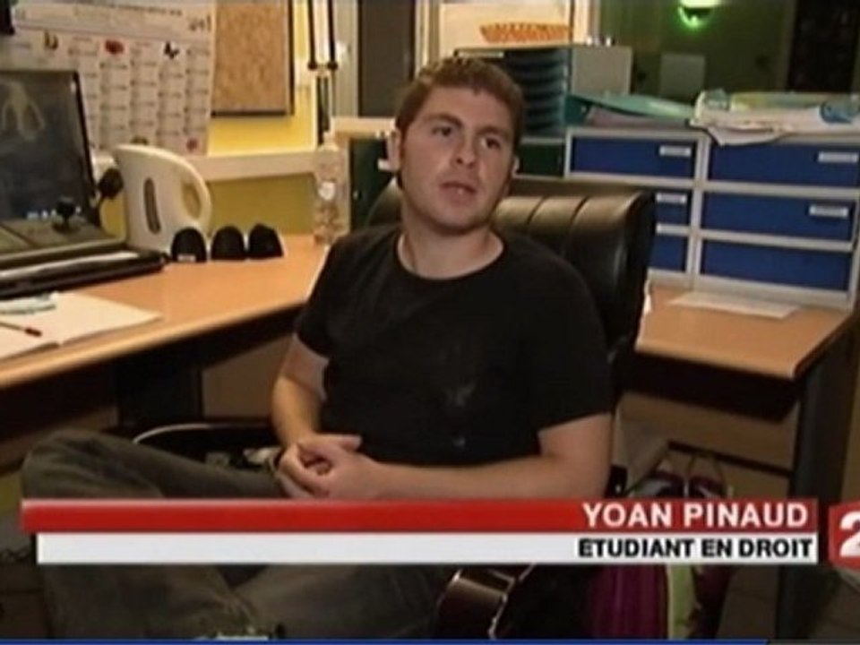 UNEF : Le coût de la vie étudiante augmente de 4,1% (20H de France 2)