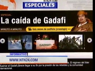 Especial web de NTN24: La caída de Gadafi