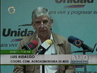 MUD propone restituir expropiaciones