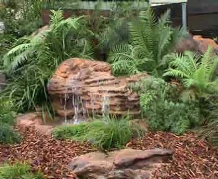 Yapay kaya şelale havuz 04