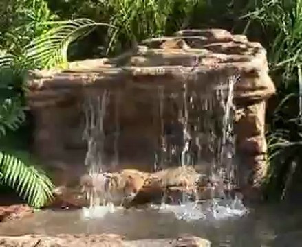 Yapay kaya şelale havuz 05