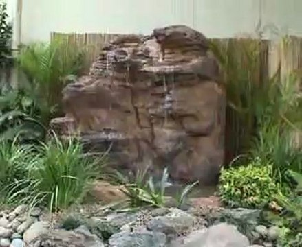 Yapay kaya şelale havuz 07