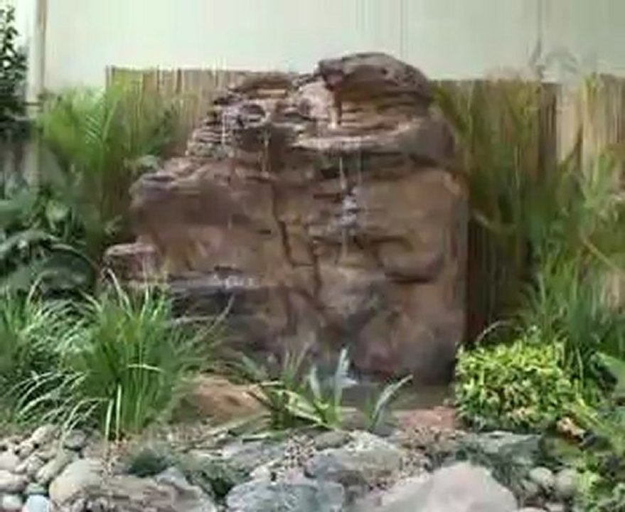 Yapay kaya şelale havuz 07