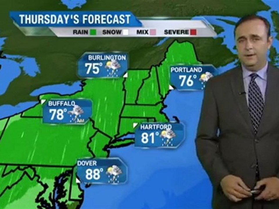 Northeast Forecast - 08/23/2011