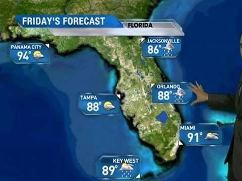 Florida Vacation Forecast - 08/23/2011