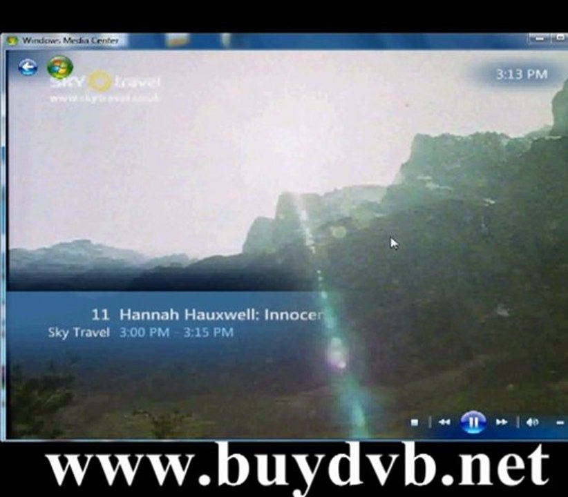 How to watch  digital terrestrial TV programs(Freeview & Skynet) on Window7 Media Center