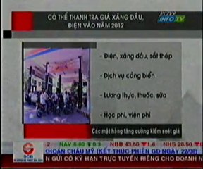 Có thể thanh tra giá xăng dầu và điện vào năm 2012
