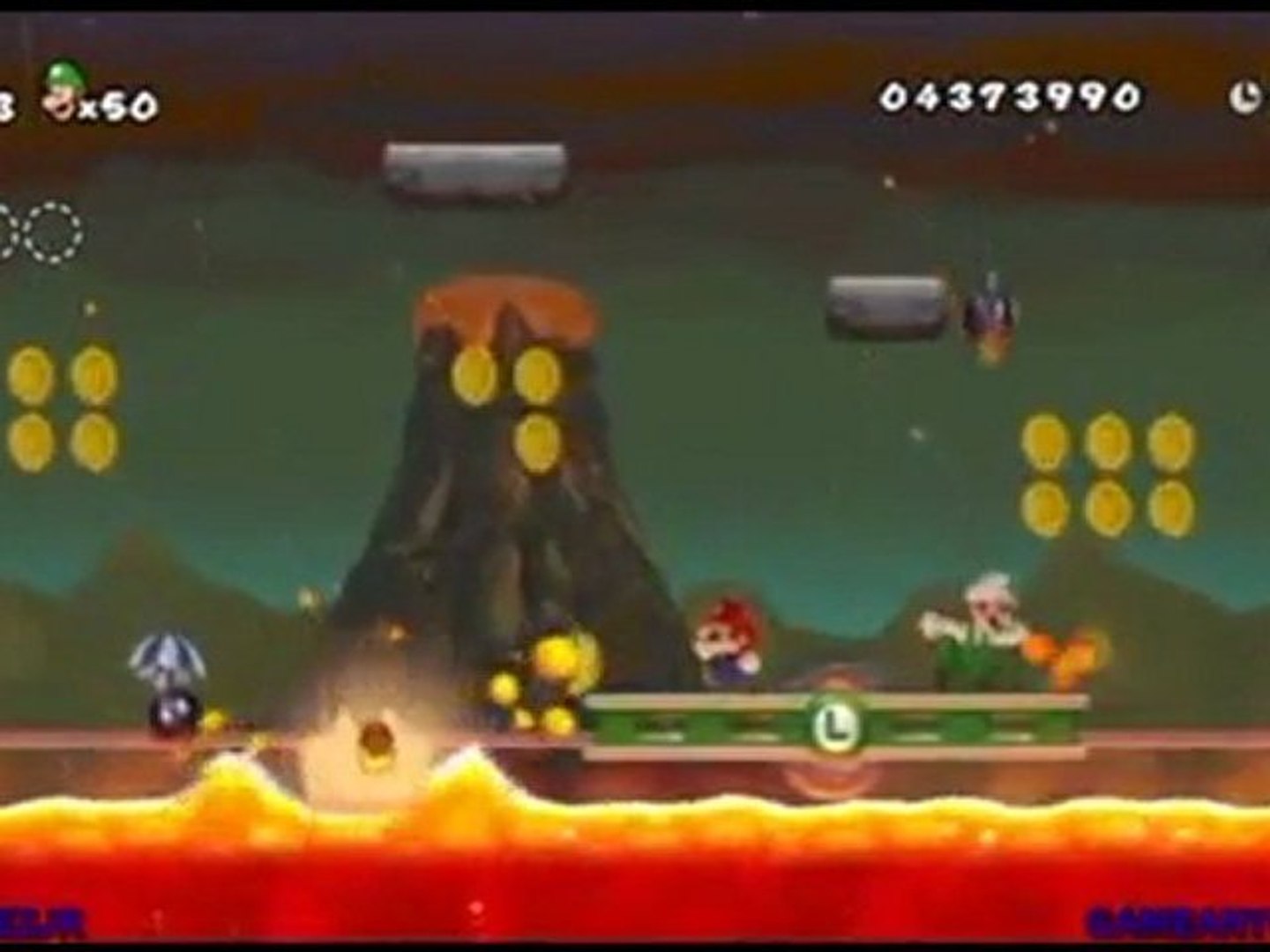 New Super Mario Bros Wii 2p Co Op World 8 - video Dailymotion