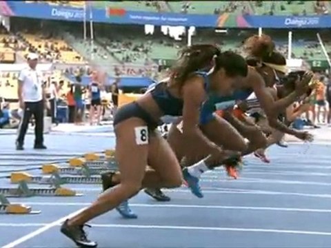 100m Women Heat 4 IAAF World Championships Daegu 2011 - MIR-LA.com