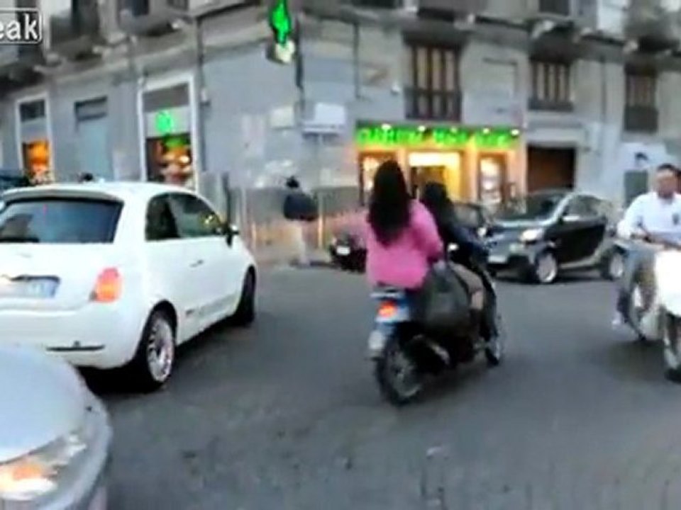 Typisch italienische Intersection