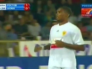 Le premier but d'Eto'o avec l'Anzhi Makhachkala