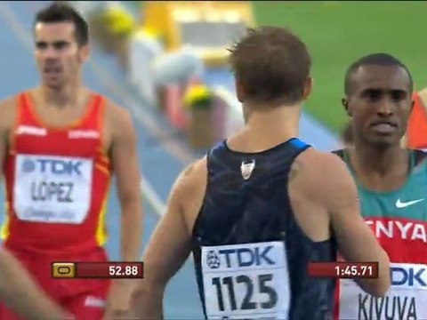 800м Мужчины Полуфинал 2 забег Чемпионат Мира в Тэгу - MIR-LA.com