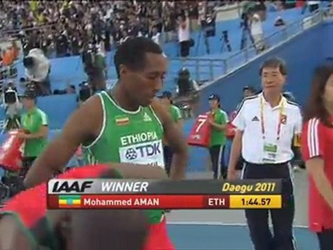 800м Мужчины Полуфинал 1 забег Чемпионат Мира в Тэгу - MIR-LA.com