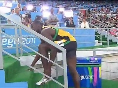 100м Мужчины Полуфинал 2 забег Чемпионат Мира в Тэгу - MIR-LA.com