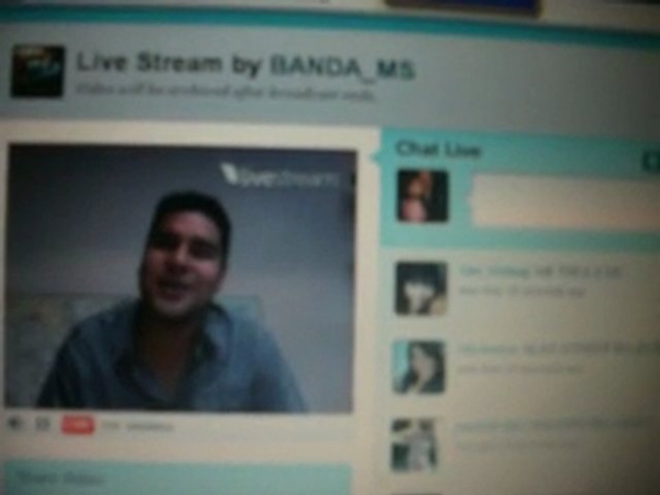 ALAN DE BANDA MS CANTANDO EN TWITCAM....AUNQUE SEA EN SILENCIO