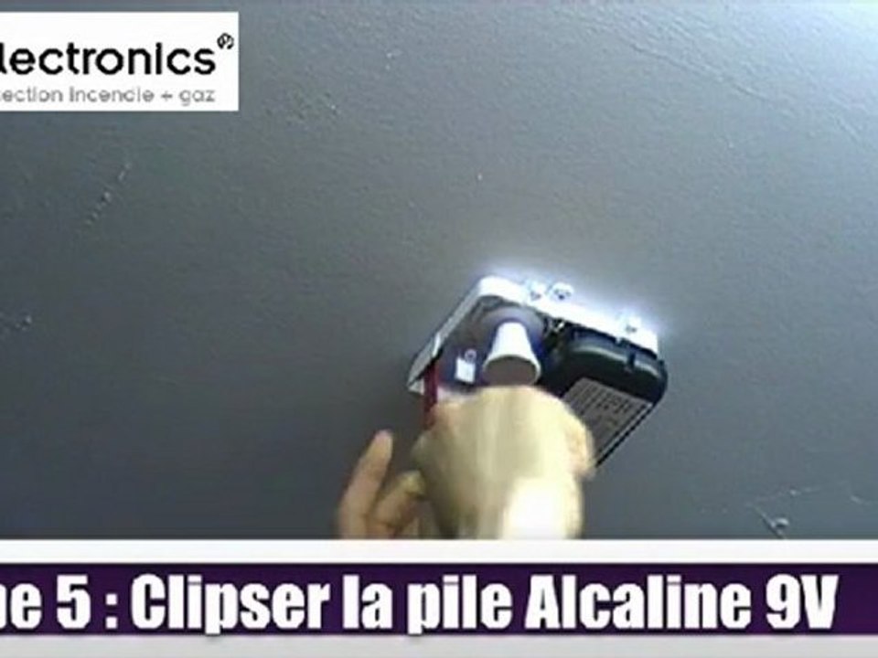 Ei Electronics - Installer son détecteur de fumée DAAF - Ei105B