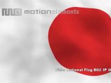 Free JAPAN Flag Stock Footage - MotionElements.com