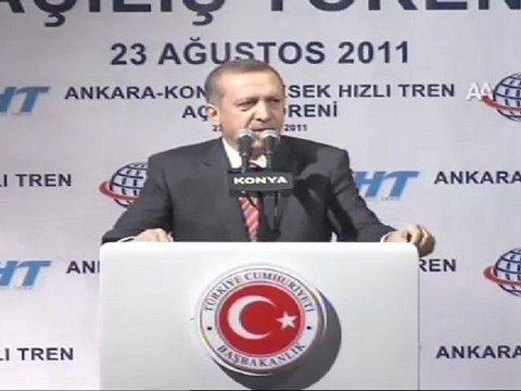 Yüksek hızlı tren Konya'da