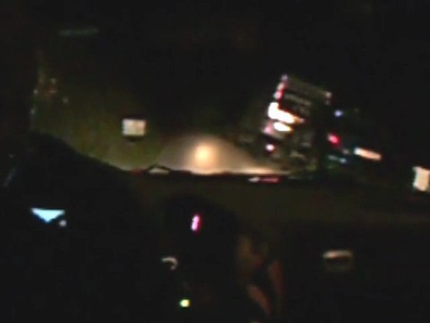 Rallye des Lacs 2011 - ES2 nocturne - Cédric Racine - Gilles Lavry