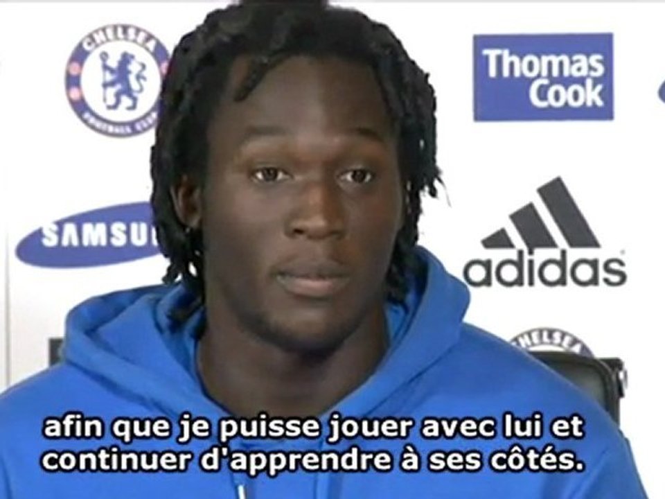 Lukaku : "Pas à Chelsea pour remplacer Drogba"
