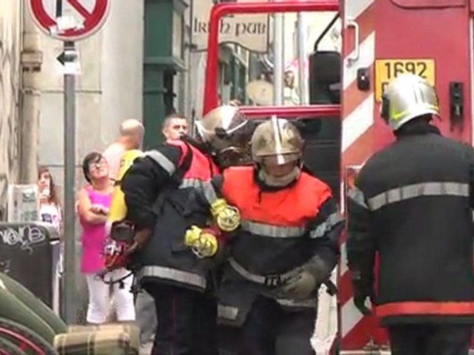 Incendie dans un appartement du centre ville de Carcassonne