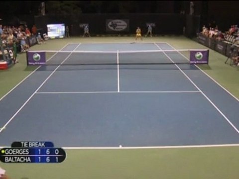 Baltacha batte Goerges - Dallas, ottavi