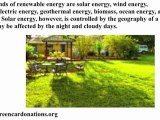 Renewable Energy | Advantages of Renewable Energy Sources