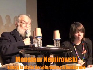 Projet intergénérationnel : Témoignage de Monsieur Nemirowski