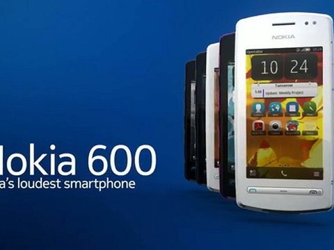 Nokia's loudest smartphone - Nokia 600 with Symbian Belle