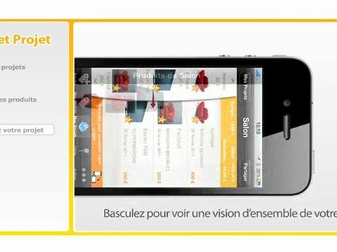 Application pocket projet de Cofidis
