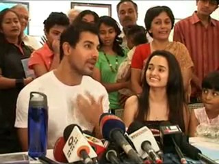 John Abraham in his true colours!!