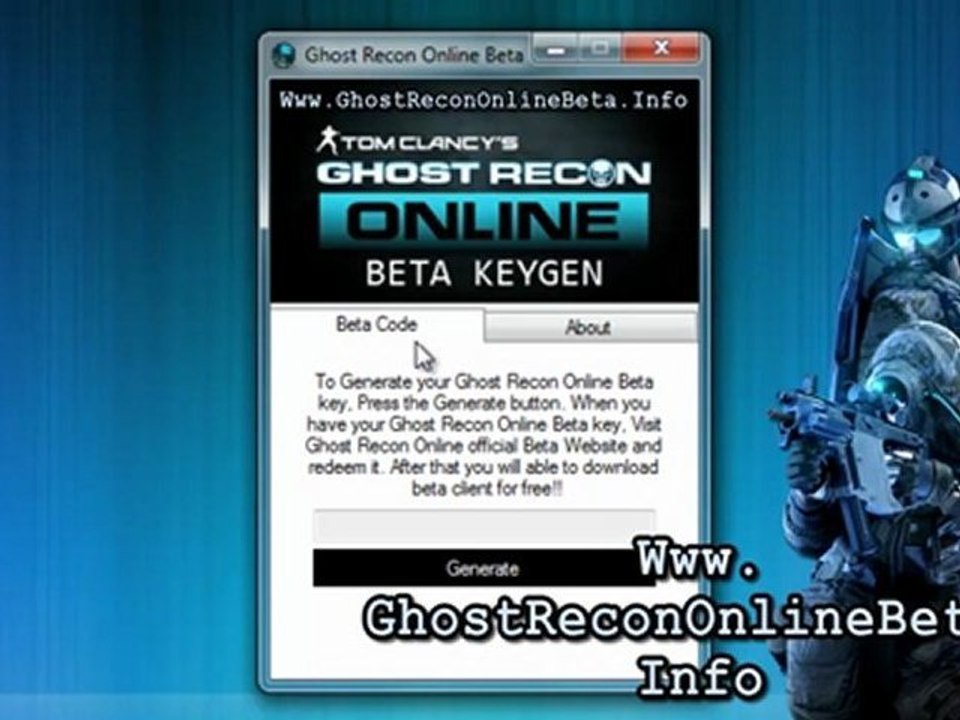 Ghost Recon Online Beta Code Free Giveaway
